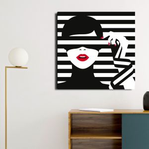 HIASAN DINDING MONOCHROME WALL DECOR PAJANGAN KAMAR POSTER MONOKROM KAYU MONOCHROME CEWEK