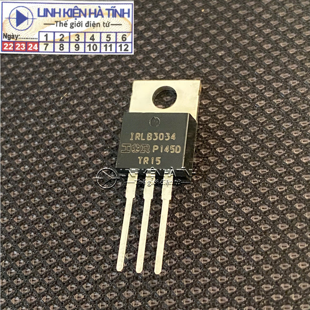 mosfet IRLB3034 343A 40V hàng mới-AG23