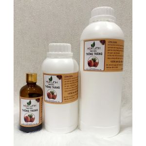 (Chai lớn 1 lít - 500ml) Tinh Dầu Thông Trắng nguyên chất xông phòng giải cảm xua đuổi côn trùng