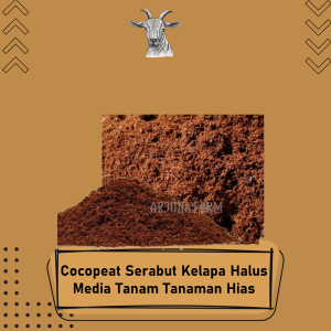 Cocopeat Serabut Kelapa Halus Media Tanam Tanaman Hias 500Gr