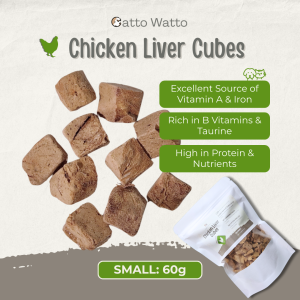[Small Packs] Freeze Dried Chicken Chicken Liver Duck Beef Beef Liver Shishamo Krill Salmon Treats for Cat & Dog