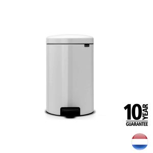 Brabantia NewIcon Pedal Bin 12L (White)