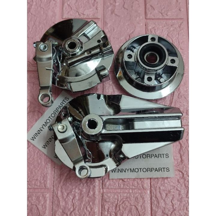 Honda Ex5 Dream Wave100 Combo Hub Spoket Clutch Hub Chromefront Brake Hub Panel Chromerear 6916