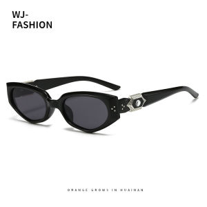 【WJ】New jewelry series GM sunglasses Retro cat eye small frame sunglasses for men and women