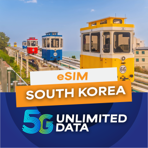 Korea eSIM Unlimited Data SK Telecom 3 days/5 days/7 days