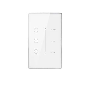 Zemismart ZigBee 3gang công tắc chỉnh độ sáng cho đèn ánh sáng trung tính interruptor Alexa Google nhà tuya cuộc sống thông minh ứng dụng điều khiển Alexa/Google điều khiển bằng giọng nói tuya ZigBee Hub cần