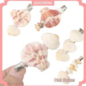 GUCHEN4🎀 Elegant Shape Hair Clips For Ladies Duckbill Hairpins Summer Beach Holiday Party Barrettes Hair Accessories