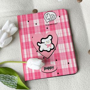 เคสกันกระแทก iPad Air7 Air6 Gen11 วัสดุ TPU กันกระแทก ลายลูกหมาสุดน่ารัก พร้อมช่องใส่ปากกา Gen10 Gen9 Air4