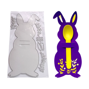 Bunnies Animal Shape Embossing Cutting Dies for Card Making Scrapbooking Paper Craft Packaging Carbon Steel Die Cut