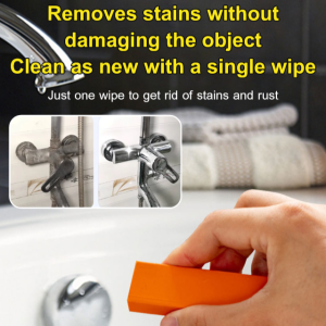 Household Stainless Steel Stain Remover & Eraser: Kitchen Cleaning Scale & Water Rust Magic Eraser