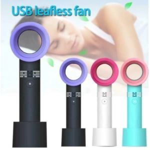 Kipas Angin Mini Fan Portabel Portable Hand Fan Tanpa Baling Baling dengan USB BLADELESS fan MINI HANDHELD leafless kipas angin tangan