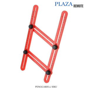 PENGGARIS LIPAT SIKU KERAMIK 4 SISI PENGUKUR SUDUT ADJUSTABLE MULTIFUNGSI