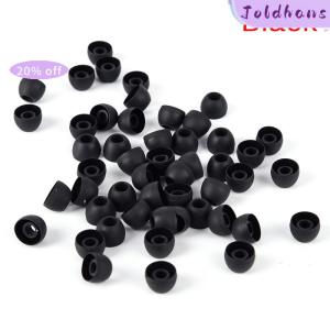 Joldhans 50PCS Earbud Headphone Soft Silicone In Ear Buds Tip Cover Replacement