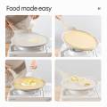 Ecowin Cookware  25cm White/Blcak Non Stick pizza pan Frying pan non stick frying pan cooking pot kuali tak melekat original. 