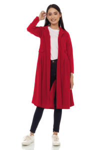 NHM Blazer Tunik Muslimah Lorenzo Bagus Tebal Adem Outer Wanita Panjang Cardigan Formal Santai Jumbo Polos banyak warna Bestseller