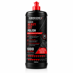 OBSIDEX Professional Heavy Cut Polish – Fast Cutting Compound P1000–P1500 Sanding Mark Removal High Gloss Finish.High-Gloss Finish – Delivers a smooth glossy surface after compounding reducing the need for additional polishing steps.