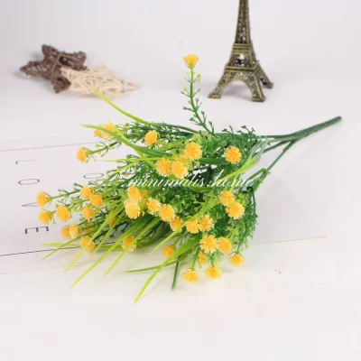 Bunga Moss Kecil Artificial Baby Breath Tangkai Rumput Plastik Full Star Gipsopila Krokot Buket