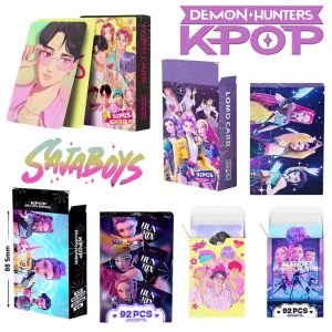 74Pcs KPop Demon Hunters Stickers KPop Demon Hunters DIY Stickers Scrapbooking Phone Luggage Skateboard Waterproof Decals