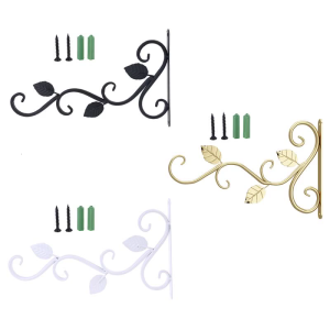 Phong cách Châu Âu treo tường chậu hoa Khung giá đỡ móc sắt Móc áo cây chủ ban công gia đình trang trí