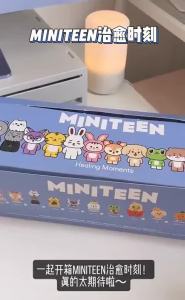POPMART MINITEEN Healing Moments Series Figures pop mart Blind collection decorative gift toy