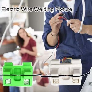 LLCY แบบพกพาได้ ติดตั้งลวดเชื่อมไฟฟ้า การเชื่อมสายไฟ ที่ยึดอิเล็กโทรดเชื่อม อุปกรณ์ยึดลวดเชื่อม มัลติฟังก์ชั่นการใช้งาน ตัวยึดโต๊ะเชื่อม