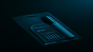 DỤNG CỤ MÔ HÌNH MOSHI - MS-070 - BỘ CHISEL CÁN NHỰA GỒM 5 MŨI CHISEL