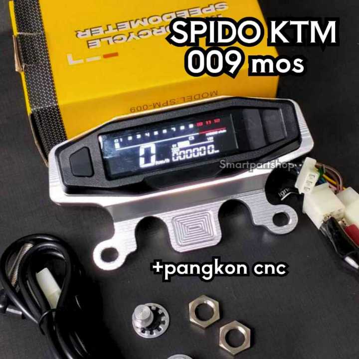 Speedometer Ktm Digital Universal Import Spido Ktm Mini Full Digital Set Kabel Sensor Spedo