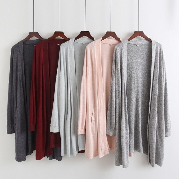 Thin long sleeve on sale cardigan