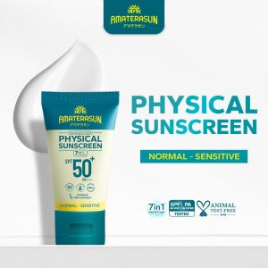 AMATERASUN [REAL SPF Certified] Physical Sunscreen SPF 50+ PA++++
