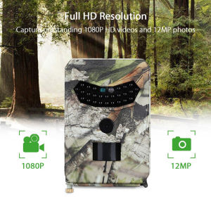 In stock Original 1080P HD outdoor camera h-unting camera can take photos and record infrared detection sensor wild animal tracking night vision video tracking thermal imaging camera used for surveillance game security protection