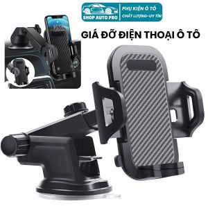 Giá Đỡ Điện Thoại Ô Tô 2 Trong 1 Hít Kính Gắn Taplo Xoay 360 Độ Giá Đỡ Điện Thoại Kẹp Cửa Gió Điều Hòa Và Kính Lái