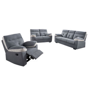 Living Mall Tanji 1S Recliner 2S/3S Sofa and Coffee Table with Stool Set - PetFriendly in 2 Colours