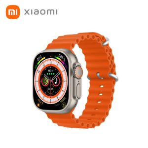 Xiaomi Smart watch 2023 Newest Smartwatch 45mm Ip68 Bluetooth Call Smartwatch For Women Men Heart Rate suitable for iOS Android Fitness Tracking Sports Bracelet Couple watch Hot sale