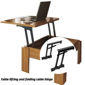 2 Pcs Lift Up Top Coffee Table Mechanism Furniture Hinges 30kg Table Lift and Folding Table Hinges