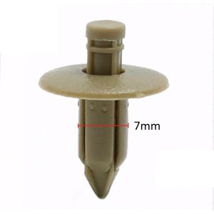 Set 10 đinh tán nhựa 7mm (23.5X7mm) phụ tùng thay thế cho ô tô  nút gài - Chốt vít nở cho xe hơi