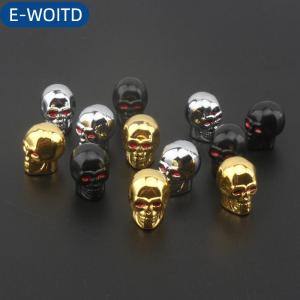E-WOITD Nắp van đầu lâu phích cắm bánh xe ô tô bằng nhựa ABS cho bánh xe hợp kim nắp van lốp ô tô nắp núm vú cho ô tô xe máy xe đạp