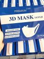 Hộp 50c khẩu trang 3D Mask Monji- hàng công ty chính hãng. 