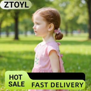 ZTOYL ที่คาดผมเด็กน่ารัก10ชิ้น ล็อต ที่คาดผมทรงลูกบอลยางยืดทำมือสุดอินเทรนด์เครื่องประดับผมสุดน่ารักสำหรับเด็กผู้หญิง