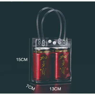 PVC Loot bag Small gift bagBbags for gifts Clear paper bag PVC hand bag Transparent Frosted Plastic