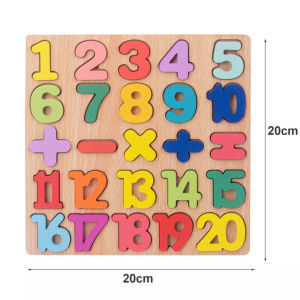 W18 Kids Montessori Puzzle Toys Animals Fruit Graph Match Card Game Early Educational Materials Double-sided Puzzle Toy for Children