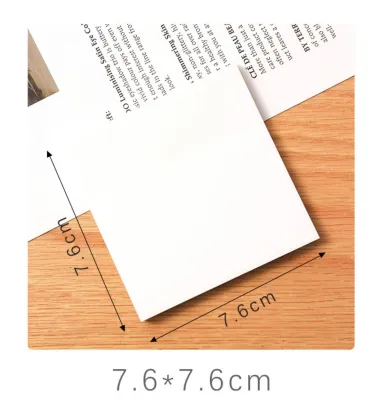 50 pcs transparent sticky notes pet waterproof message stickers