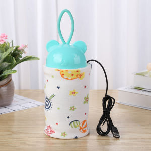 【Clearance Sale】5V Baby Feeding Milk Bottle Warmer Mummy Insulation Bag Storage Bag Insulated Baby Bottle 28x13cm