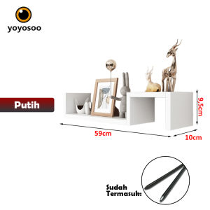 Rak Set-Top Box Kamar Tidur Dan Ruang Tamu Rak Dekorasi Dinding - YOYOSOO