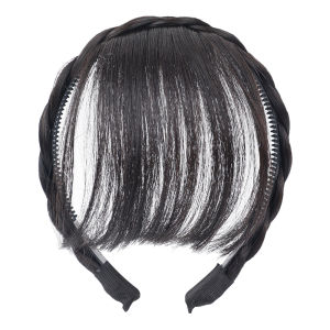 【PrettySet】Wig Bangs Hairband Fake Hair Headband Fringe Hair Extension Women Girls Clips In Hair Extension Hair Accessories Hairpiece Clips