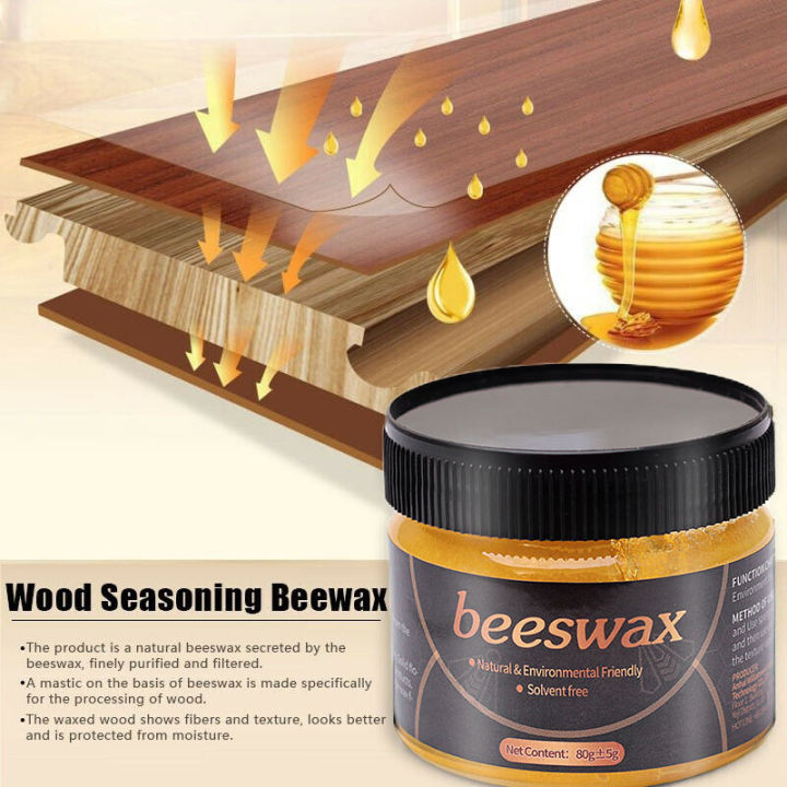 【100% Pure Natural】Multipurpose Wood Seasoning Beewax Complete Solution ...