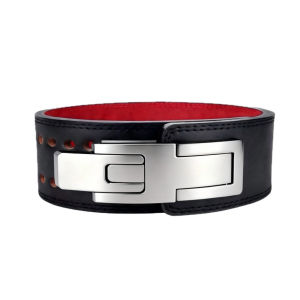 High Quality PU Leather Weight Lifting Belt for Back Support Gym Workout Training