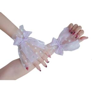 Sheer in hình trái tim Bowknot cổ tay còng phụ kiện chụp ảnh Trọng lượng nhẹ Sheer còng cho studio ngoài trời