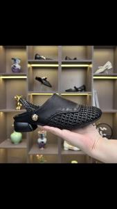 [FreeShipping] Open-toe hollow sandals 2026 summer new style soft-soled woven slippers fashionable and convenient slip-on womens shoes