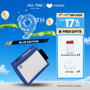 Blue Edition MaxTag Sm@rt T@g Touch n Go Toll
