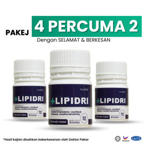 Lipidri Plant Extract Wellness Capsule Premium Botanical Blend Formulated for s Natural Nutritional Supplement to Support Everyday Body Lipid Nutritional Care Ready Stock